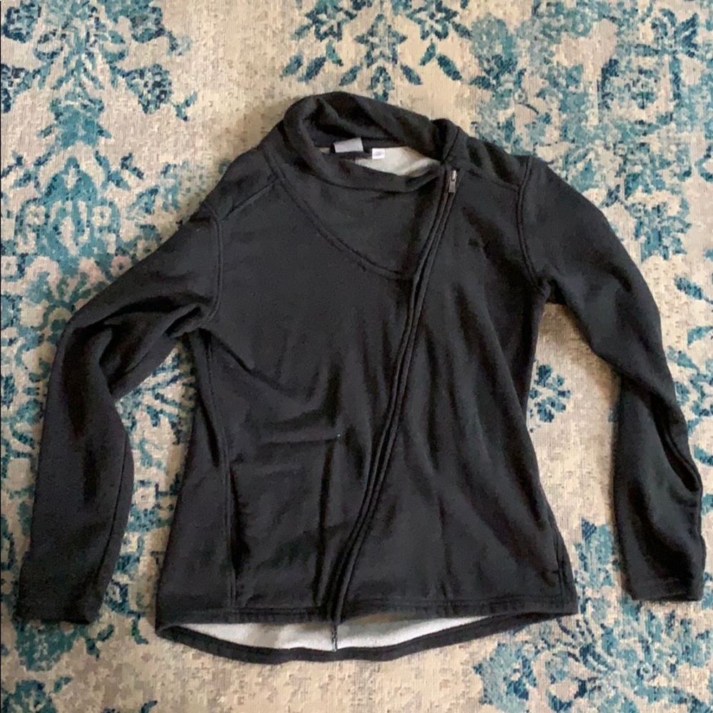 Puma asymmetrical zip sweatshirt